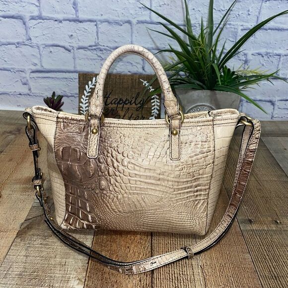 Brahmin
Eclipse Mini Arno Satchel/ Shoulder/ Leather Cross Body Bag - Picture 6 of 12